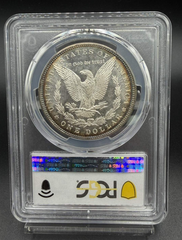 1883 Morgan Dollar PCGS MS62PL reverse