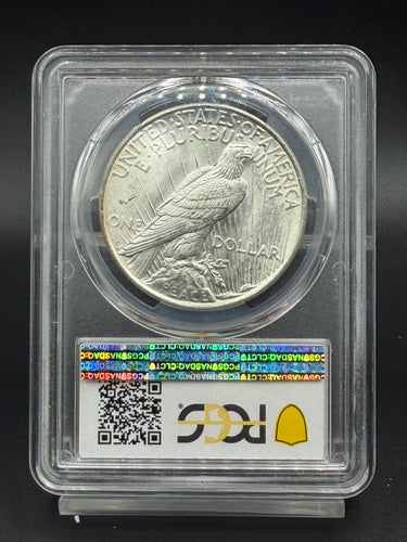 1922-D Peace Dollar PCGS MS63 reverse