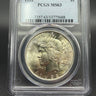 1922 Peace Dollar PCGS MS63 obverse