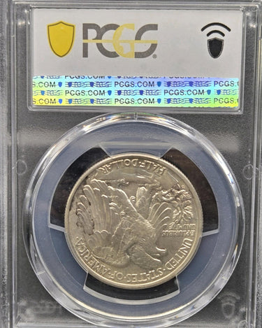 1934-D Walking Liberty Half Dollar PCGS MS63 reverse