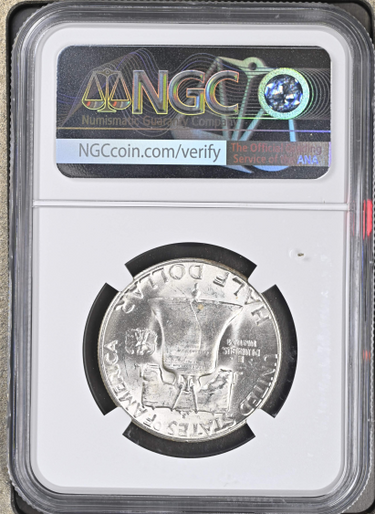 1952-S Franklin Half Dollar NGC MS64 reverse