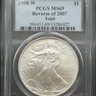 2008-W Silver Eagle PCGS MS69 obverse