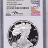 2017-S American Silver Eagle Congratulations Set NGC PF70 Ultra Cameo First Releases John M. Mercanti signed obverse