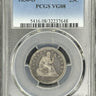 1850-O Seated Liberty Quarter obverse detail