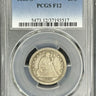 1868-S Seated Liberty Quarter obverse detail
