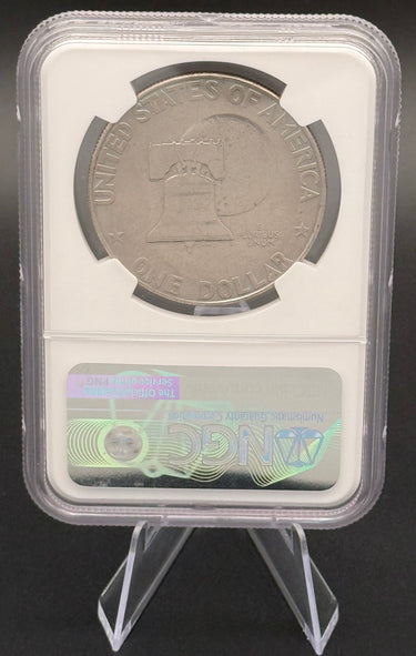 1776-1976 D $1 Type 1 Eisenhower Dollar NGC MS64
