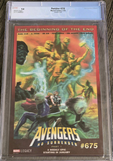 Punisher #218 Marvel Comic