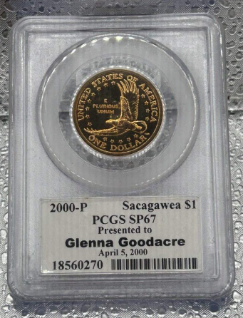 2000-P SAC$1 Goodacre Presentation (Special Strike)
