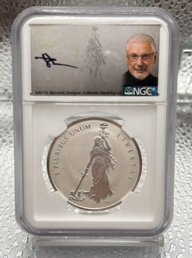 2019 1oz. Canada Silver Peace & Liberty-Ultra High Relief Rev Proof Medal