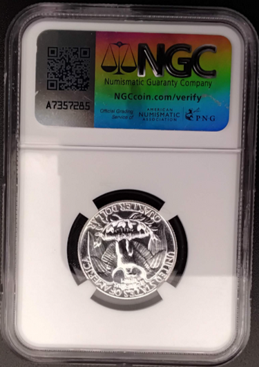 1956 25C (Proof) Washington Quarter Dollar NGC PF 68 - 0.90 Silver U.S. Coin
