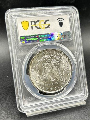 1889 $1 "VAM 16" Doubled Ear Variety Morgan Silver Dollar PCGS MS63+ HOT 50