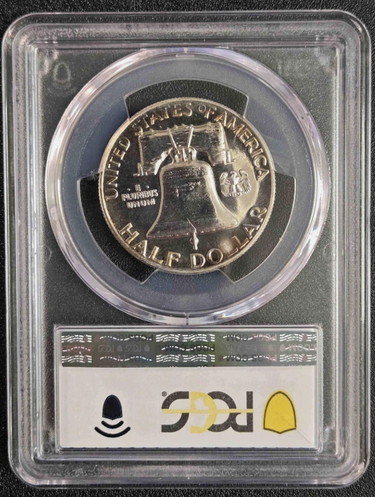 1954 Franklin Half Dollar Proof NGC PR65 Toned Silver 50C Gem Coin
