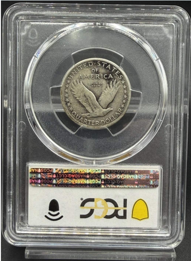 1917-S 25C Type 1 Standing Liberty Quarter Dollar - PCGS VG10 0.9 Silver U.S. Coin