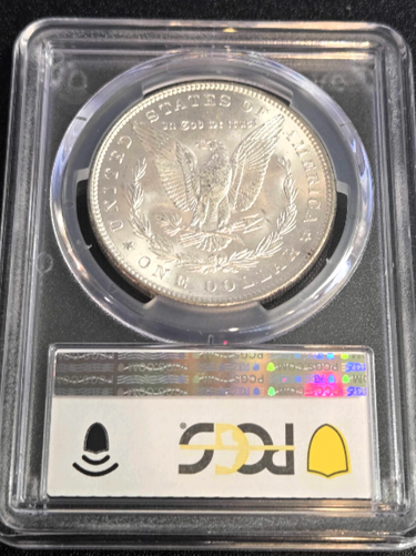 1888 $1 Morgan Silver Dollar PCGS MS65 - Mint State 0.9 Silver Coin High Grade