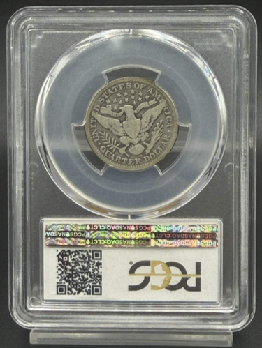 1909-O 25C Barber Quarter Dollar - PCGS G06 .900 Silver Coin US Mint Circulated