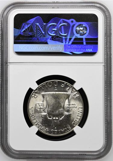 1952-S 50C Franklin Half Dollar NGC MS64 Silver Uncirculated U.S. Coin
