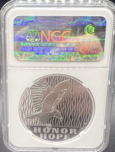 2011-P 9/11  (10th Anniversary) National Silver Medal NGC graded Early Releases PF70 Ultra Cameo