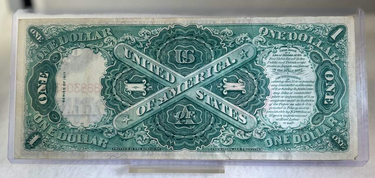 1917 $1 Legal Tender - Large Size (Torn)