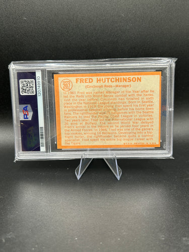1964 Topps #207 Fred Hutchinson EX 5
