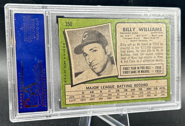 1971 Topps Billy Williams #350 PSA NM-MT 8
