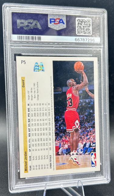 1992 Upper Deck McDonalds Michael Jordan #P5 PSA EX-MT 6
