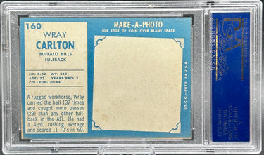 1961 Topps Wray Carlton #160 PSA Near Mint 7