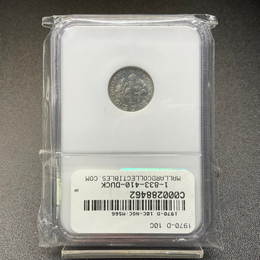 1970-D Roosevelt Dime - NGC MS66 (Old Holder) (288452)