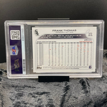2022 Topps #372 Frank Thomas PSA GEM MINT 10 – The Big Hurt in Perfect Form! (320473)