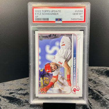 2022 Topps Update Kyle Schwarber Baseball Card US88 (320496)