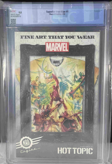 Superior Iron Man #1 Marvel Comic Book CGC 9.8 (270464)