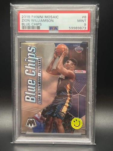 2019 Zion Williamson Rookie Panini 4-Card Set PSA 9.0