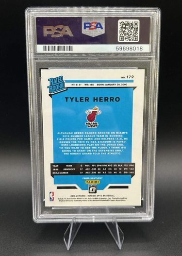 2019 Tyler Herro Panini Donruss Optic #172 Basketball Card