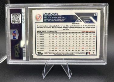 2023 Aaron Judge Topps Chrome #62 Baseball Card SP