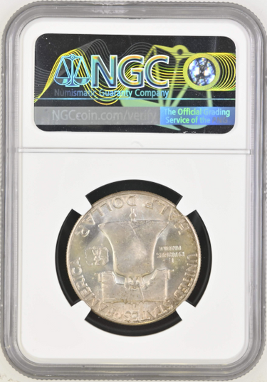 1953-S Franklin Half Dollar NGC MS66