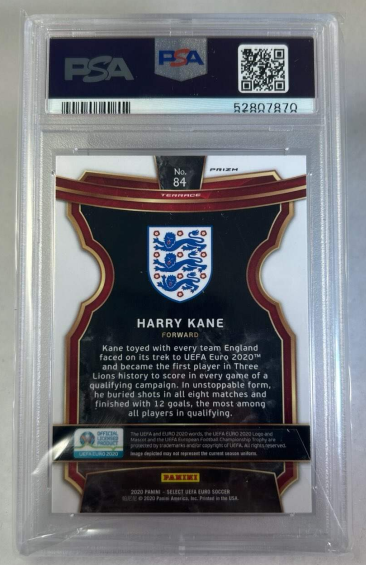 2020 Harry Kane Select UEFA Euro #84 Panini Soccer Card