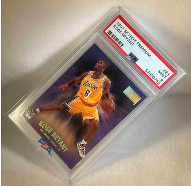 1997 Kobe Bryant Card Los Angeles Lakers Skybox Premium #23 PSA Mint 9 (269109)
