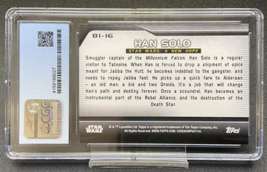 HAN SOLO Star Wars Trading Card