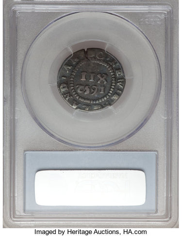 1652 Mass Pine Tree Shilling PCGS VF30